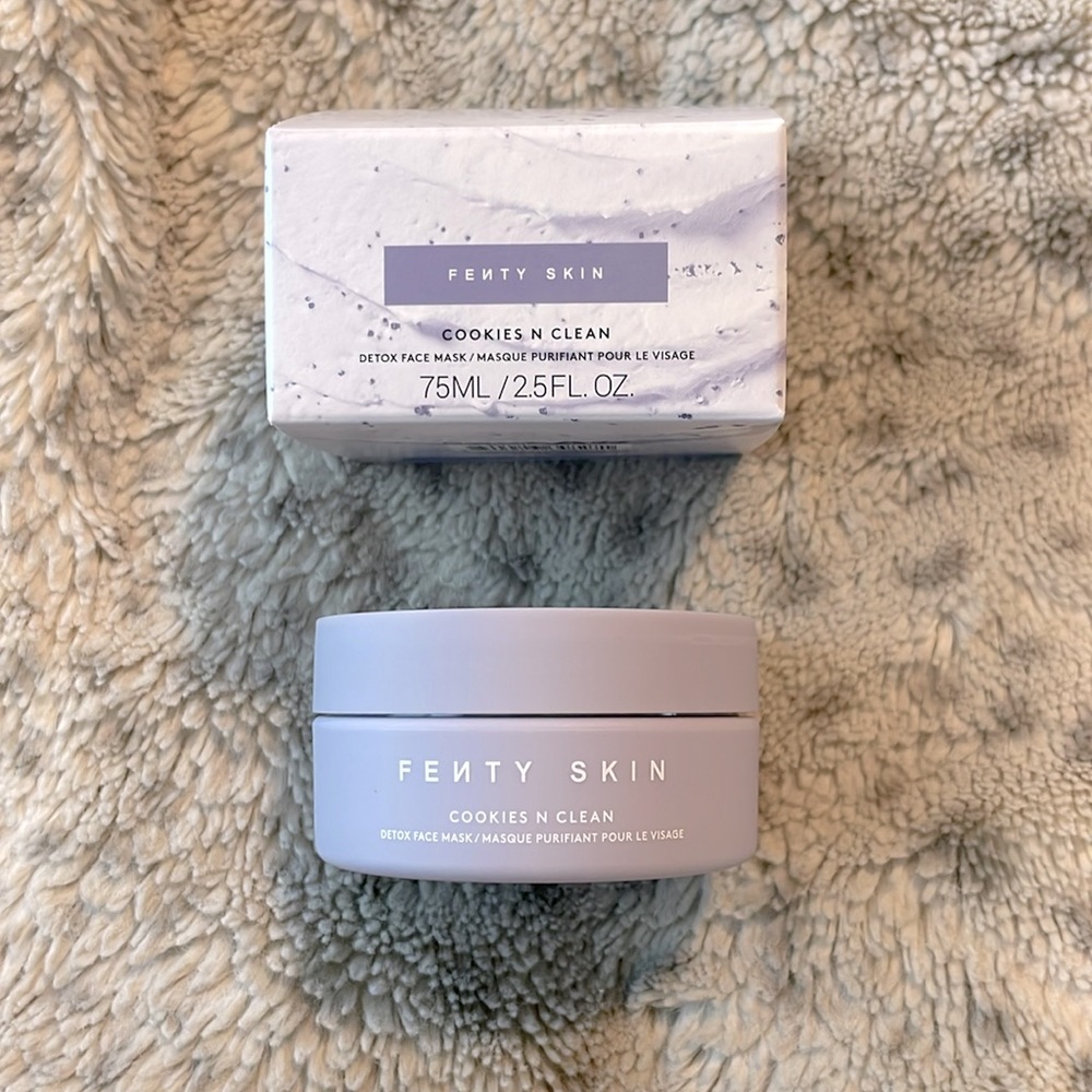 Fenty Skin Cookies and Clean Detox Face Mask